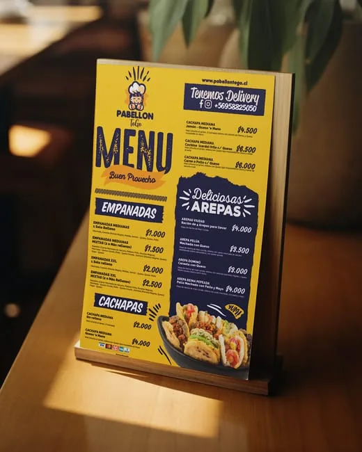 Pabellón: Menú To Go