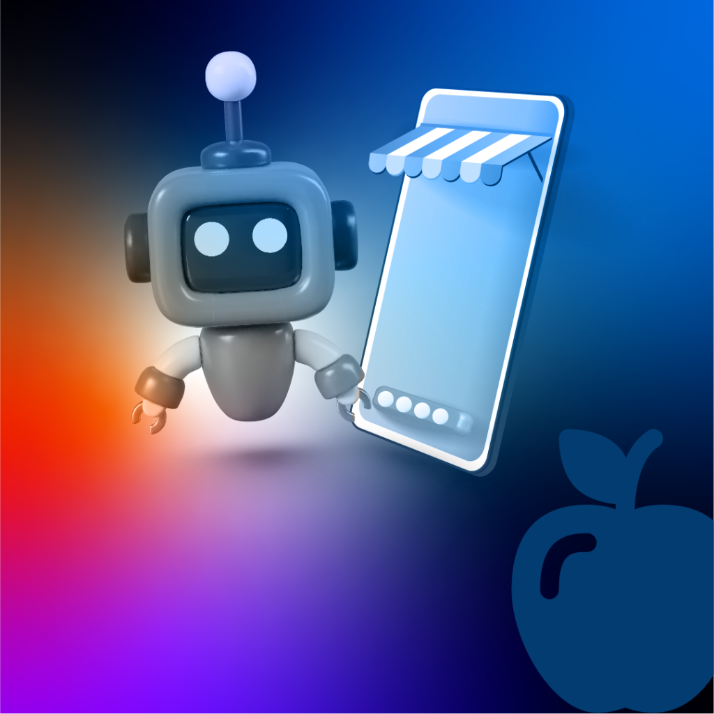 Robot que representa el Universe Commerce Protocol